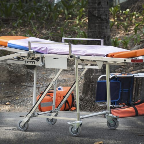 Ambulance loading Stretcher